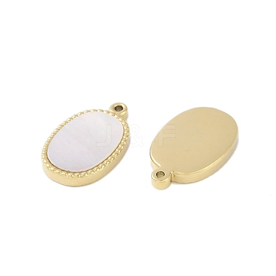 Natural Shell Pendants STAS-P366-25E-G-1