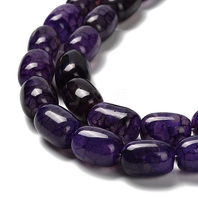 Natural Dragon Veins Agate Beads Strands G-D317-A01-05-1