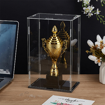Transparent Acrylic Display Boxes ODIS-WH0329-95A-1