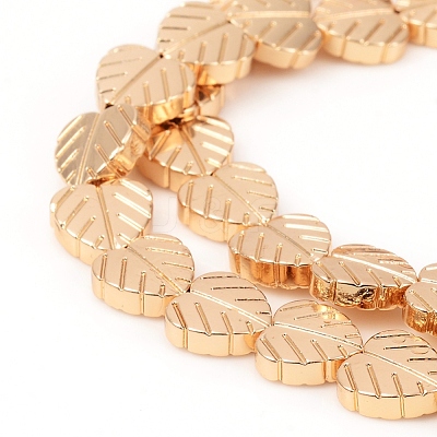 Electroplated Non-magnetic Synthetic Hematite Beads Strands G-F682-08-1