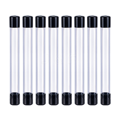 Transparent PVC Plastic Bead Storage Tubes AJEW-WH0348-767B-1