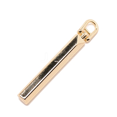 Zinc Alloy Replacement Zipper Pull Tabs PALLOY-WH0088-53B-LG-1