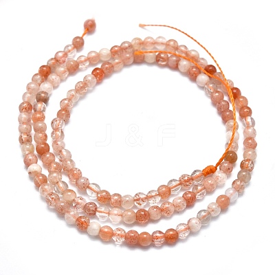 Natural Sunstone Beads Strands G-K305-11-A-1