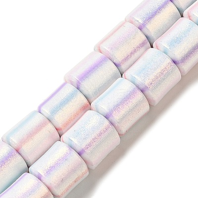 Polymer Clay Beads Strands CLAY-H006-04F-1