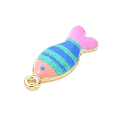 Printed Brass Pendants KK-CBA42CA-06G-09-1