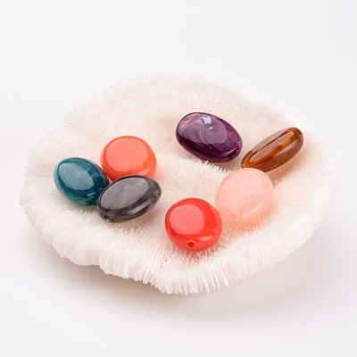 Acrylic Beads PGB277Y-1