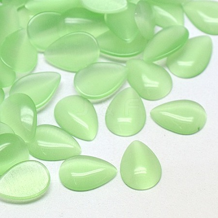 Cat Eye Cabochons CE-J001-4x6mm-25-1