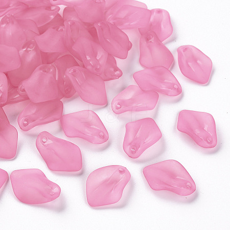 Transparent Frosted Acrylic Pendants LS-MACR-S371-03A-704-1