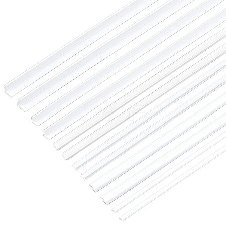 Olycraft 6 Sets 6 Style ABS Plastic Bar Rods DIY-OC0008-25-1