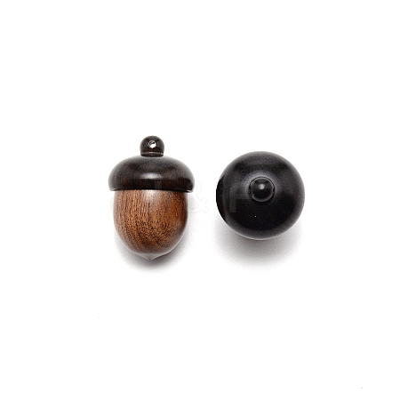 Disconnectable Wood Pendants HJEW-WH0051-03-1-1
