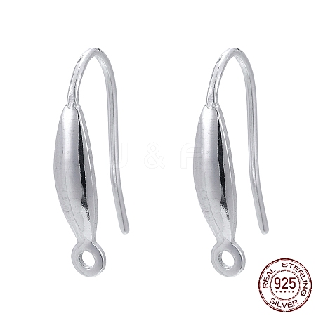 925 Sterling Silver Earring Hooks STER-E062-03S-1