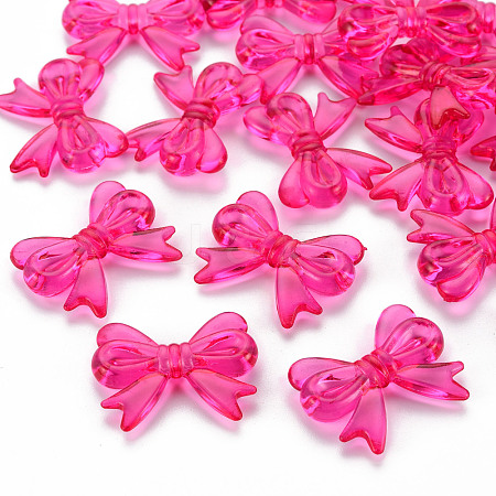 Transparent Acrylic Beads TACR-S154-56B-906-1