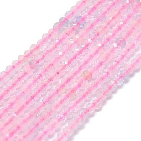 Natural Morganite Beads Strands G-G106-A21-01-1