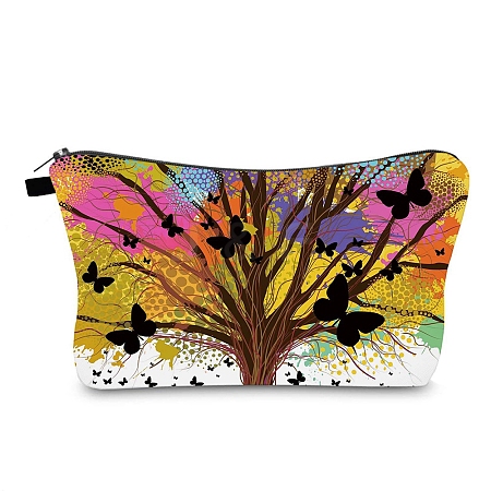 Tree of Life Pattern Cloth Clutch Bags TREE-PW0001-77-1