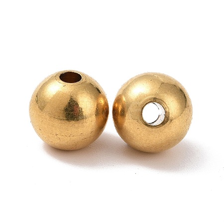 Brass Beads KK-P095-37A-8mm-1