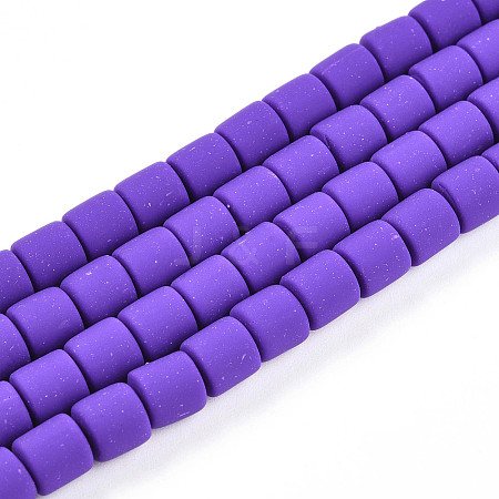 Handmade Polymer Clay Bead Strands CLAY-ZX006-01G-1