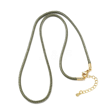 2.5MM Nylon Braided Cord Necklace Making FIND-G095-01G-21-1