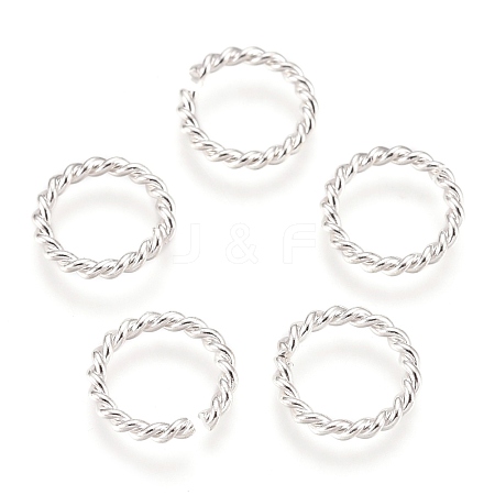 304 Stainless Steel Jump Rings STAS-F191-11S-B-1