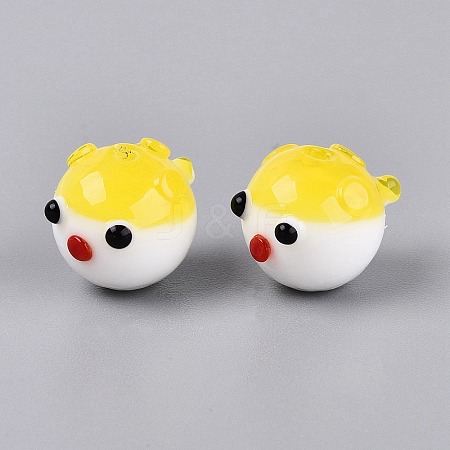 Handmade Lampwork Beads LAMP-Q039-12F-1