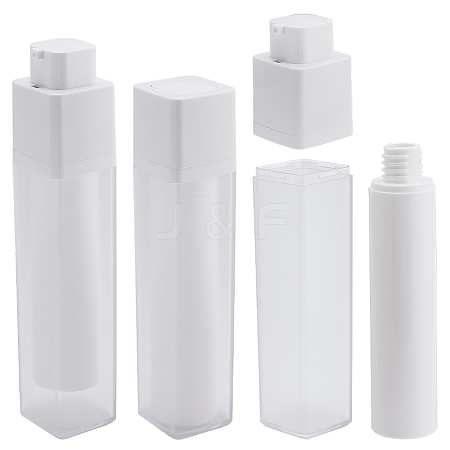 Plastic Vacuum Pump Bottles AJEW-WH0083-27C-1
