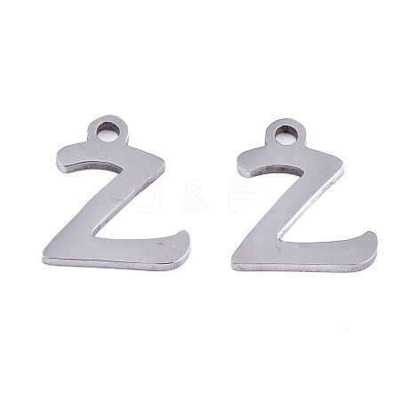 Non-Tarnish 201 Stainless Steel Charms X-STAS-T044-217P-Z-1