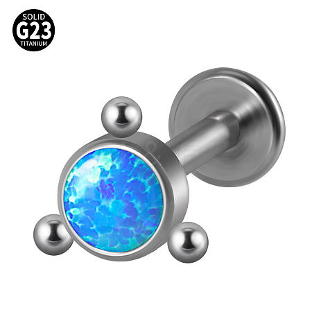 G23 Titanium Threadless Labrets WG33C7B-25-1