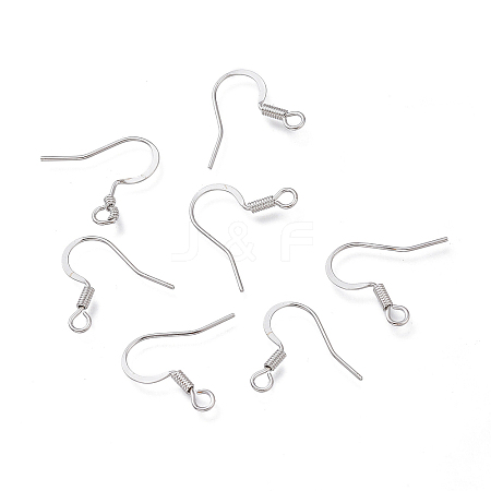 Brass Earring Hooks KK-H102-01P-1