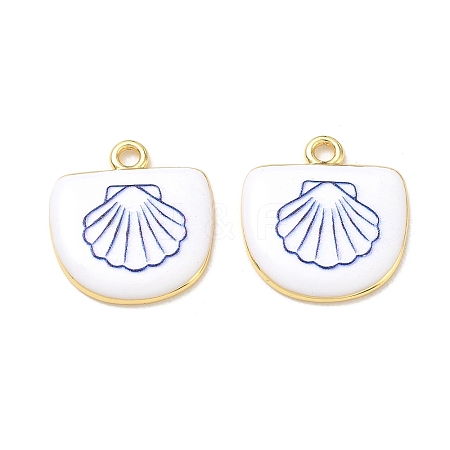 Printed Brass Pendants KK-CBAF9BC-04G-02-1