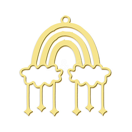201 Stainless Steel Pendants LS-STAS-S105-LA790-2-1