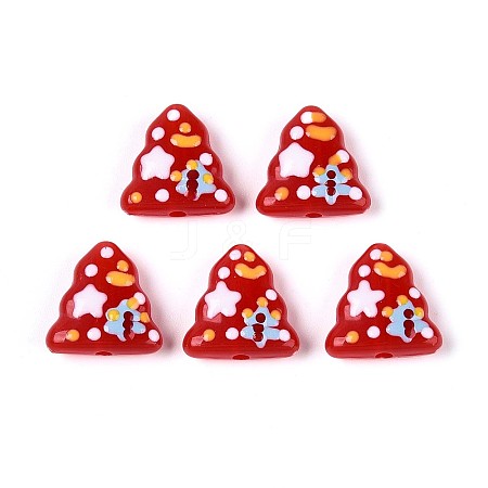 Opaque Acrylic Beads OACR-N152-13A-01-1