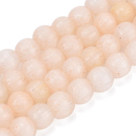 Glass Imitation Cat Eye Beads Strands GLAA-N074-03A-08-1