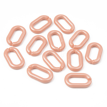 Opaque Acrylic Linking Rings OACR-S038-004B-A06-1