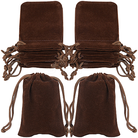 Velvet Jewelry Drawstring Gift Bags ABAG-BBC0001-10A-03-1