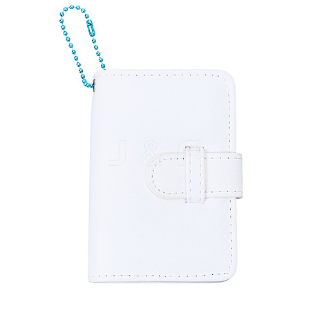 PU Mini Photocard Holder Book AJEW-WH20060-22B-1