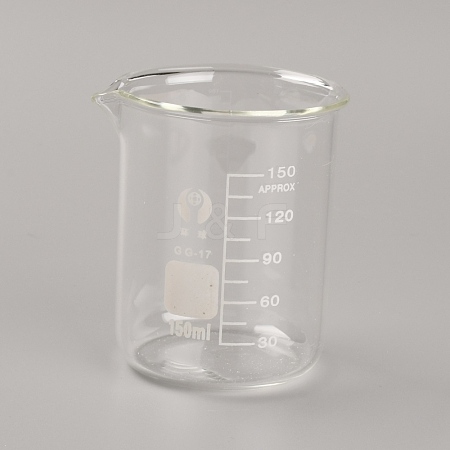 Glass Beaker Measuring Cups TOOL-WH0128-37D-1