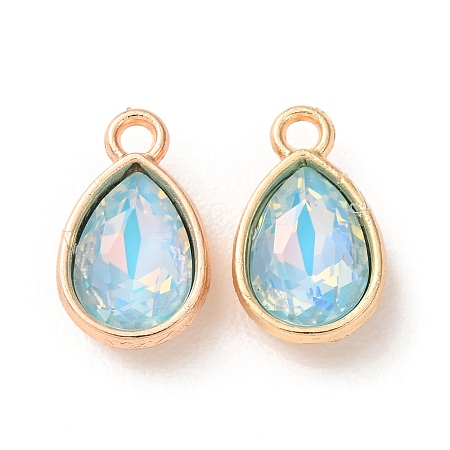 Alloy Glass Pendants GL-CBA7A25-01F-1