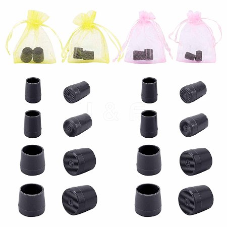 Gorgecraft 8Pair PVC High Heel Stoppers Protector FIND-GF0002-08D-1