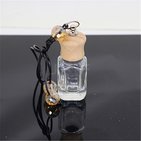 Empty Glass Perfume Bottle Pendants PW22121512837-1