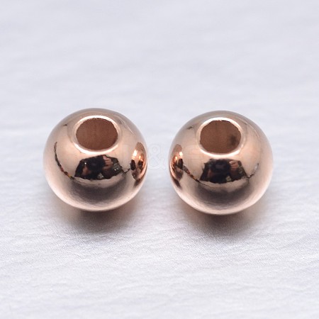 Round 925 Sterling Silver Spacer Beads X-STER-M103-04-2mm-RG-1
