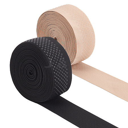 4M 2 Colors Polyester Non-Slip Silicone Gripper Band OCOR-BC0007-31-1