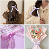 1Roll Solid Color Organza Ribbons ORIB-CY0001-02A-4