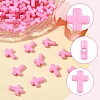 200Pcs Opaque Acrylic Beads SACR-FS0001-39B-2