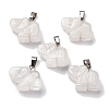 Natural Quartz Crystal Pendants G-B127-05P-14-1