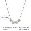 304 Stainless Steel Love Letter Pendant Necklaces for Women HR7701-2-2