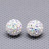 Czech Glass Rhinestones Beads LS-RB-E482-8mm-101-1