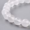 Dyed Natural Jade Beads Stretch Bracelets BJEW-G633-B-24-2