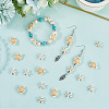 400Pcs 2 Styles Acrylic Imitation Turquoise Beads OACR-SC0002-25-6