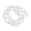 Electroplate Porcelain Imitation Pearl Beads Strands BSHE-Z009-01A-3