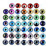 Glass Cabochons GGLA-T004-03-1