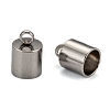 Tarnish Resistant 304 Stainless Steel Cord Ends STAS-E020-7-2